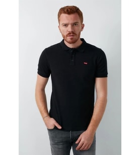 Levi's Erkek Siyah Polo Yaka T-shirt - A2085-0000