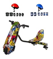Citymate Drift Car Elektrikli Kaykay Bluetooth Dirift Kar Hoverboard Scooter + Koruma Ekipmanı D01