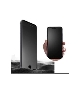 Iphone 8 - 7 - Se Mat Hayalet Ekran Gizli Privacy Tam Kaplayan Kırılmaz Seramik Ekran Koruyucu Siyah