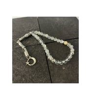 SERTİFİKALI Beyaz Topaz 6mm 33lük Doğal Taş Tesbih