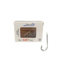 İğnesan 0307 Serisi Nikel Çapraz 100lü Paket Olta İğnesi