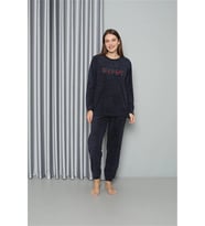 Polar Kadın Pijama Takımı Lacivert