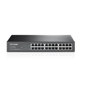 Tp-Link TL-SF1024D 24 Port 10/100 Masaüstü Metal Kasa Ethernet Switch