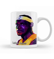Lebron James 02 Kupa Bardak Porselen
