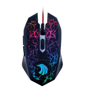 Polosmart PGM25 Kablolu Gaming Mouse & Mouse Pad Kırmızı