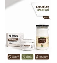 DR.BRONOS Salyangoz Cilt Bakım Kremi 150 ml. ShiffaHome Hindistan Cevizi Yağı 330 ml.