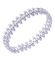 925 Ayar Gümüş Kadın Taşlı Ok Bileklik 21.5 gr ZRK 2160
