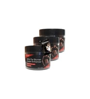 Süper Belly fatBurner Sweat Enh.ancer Kadınlar için krem 3x100 ml + 1 Adet Jel ile
