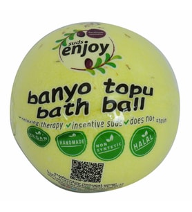 Enjoy Papatyalı El Yapımı Banyo Küvet Topu Sabunu Sarı 90-120 Gr