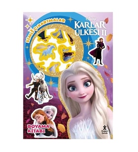 Disney Karlar Ülkesi 2 Star Simli Çıkartmalı Boyama Kitabı Doğan Çocuk