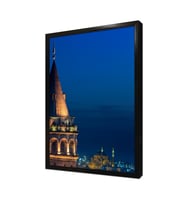 İstanbul Galata Kulesi Çerçeveli Mdf Tablo