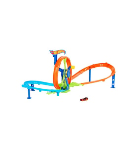 Hot Wheels Hızlı Fırlatma Ve Döngü Parkuru Oyun Seti Jbx65