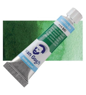Talens Van Gogh 10 ml. Tüp Sulu Boya 645 Hooker Green Deep 