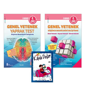 Ata 2.Sınıf Genel Yetenek Yaprak Test+Genel Yetenek Düşünce Becerilerini Geliştirme (Beyaz)