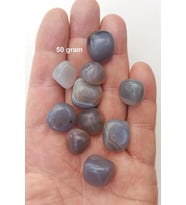 Minik Mavi Akik 50 Gram Tamburlu Parçalar 614