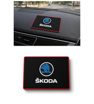 Skoda Araçlar İçin Torpido Üstü Kaydırmaz Ped - Telefon ve Eşya Sabitleyici