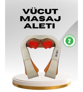 Ovmalı Kas Gevşetici Masaj Cihazı - Boyun, Omuz ve Sırt İçin Derin Etki