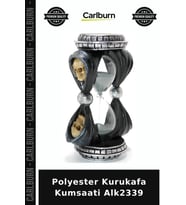 Özel Üretim Dekoratif Hediyelik Gothic Masaüstü Polyester Kurukafa Kumsaati Alk2339