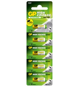 GP GP27A-C5 27A 12V Alkalin Spesifik Pil 5'li Paket