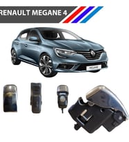 Megane 4 Otomatik Vites Topuzu İç Mandalı Parlak Krom 