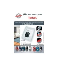 Rowenta Hygiene Tefal Elektrik Süpürge Sentetik Toz Torbası 4 Li Paket 1. Kalite Uyumlu