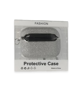 Durukar® Airpods Pro (1.nesil) Spell Simli Kılıf - Gümüş
