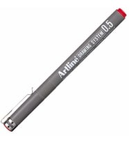 Artline 235 Çizim Kalemi Drawing System 0.5 mm Kırmızı