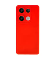 Xiaomi Redmi Note 13 Pro 4g Kılıf Nano İçi Kadife Silikon - Kırmızı