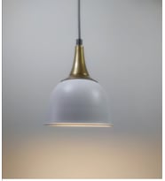 RİOLİGHT RETRO TEKLİ METAL SARKIT AVİZE ÇAP: 14CM (Siyah)