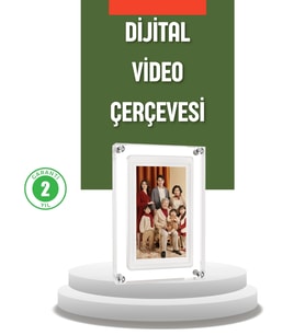 4gb Hafızalı 7 İnç Dijital Fotoğraf Çerçevesi – Yüzlerce Anınızı Saklayın