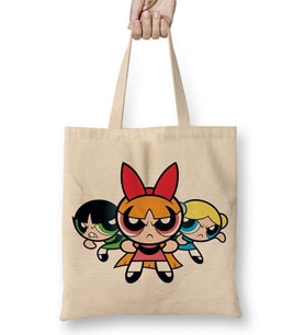 Powerpuff Girls Bez Çanta Uzun Saplı