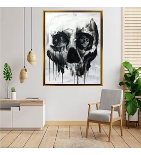 Altın  Çerçeveli tablo n1181