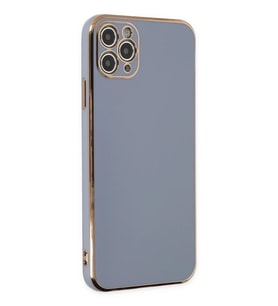 iPhone 11 Pro Max Kılıf Volet Silikon - Mavi