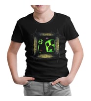 Minecraft 5 Siyah Çocuk Tshirt