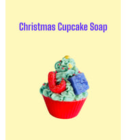 Christmas Cupcake Soap / Yılbaşı Cupcake Doğal Sabun