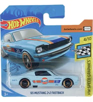 Hot Wheels '65 Mustang 2+2 Fastback - 2020 - Gulf - GHC86 (1/64)
