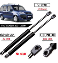 Doblo bagaj Amortisörü