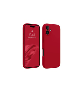 Iphone 16 Kılıf First Silikon - Kırmızı