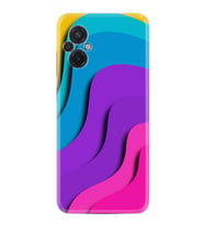 Xiaomi Poco M5 Kılıf Silikon Desen Özel Seri Renk Cümbüşü 1631