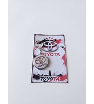 2 Adet Şişe Açacaklı Toyota Anahtarlık – Kartpostallı Hediyelik