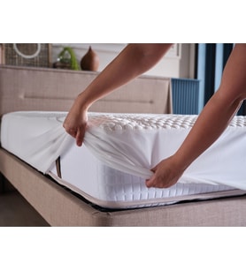 Collagen Sıvı Geçirmez Fitted Alez 120x200cm (Beyaz)