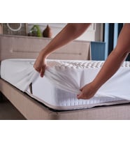 Collagen Sıvı Geçirmez Fitted Alez 120x200cm (Beyaz)