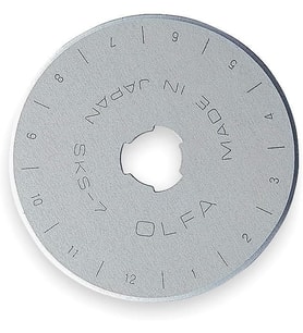Daire Uçlu Maket Bıçak Yedeği 45mm