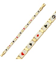 King Royal Charm Altın Bileklik (Sarı)