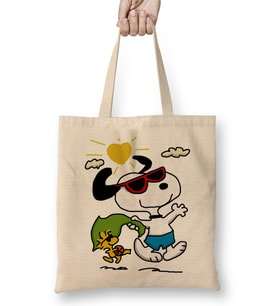 Summer Snoopy Bez Çanta Uzun Saplı