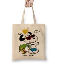 Summer Snoopy Bez Çanta Uzun Saplı