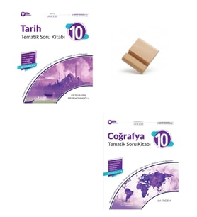 Palme 10. Sınıf 2027 Maarif Tarih ve Coğrafya Tematik Soru Bankası + Telefon Standı