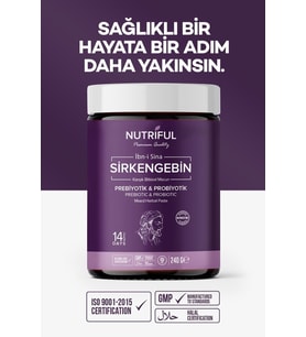  Nutriful Ibn-i Sina Sirkengebin Prebiyotik Form Macunu