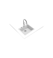 Teka Forsquare 50.40 Tg Arctic White Granit Eviye (Beyaz)
