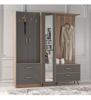 ABRE VM-342348 ANTRASİT PORTMANTO VESTİYER